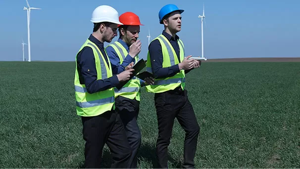 workers in crop field